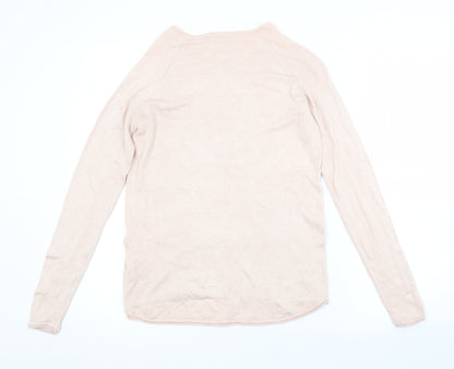 Womens UK Size XS Only Pink Pullover Jumper
