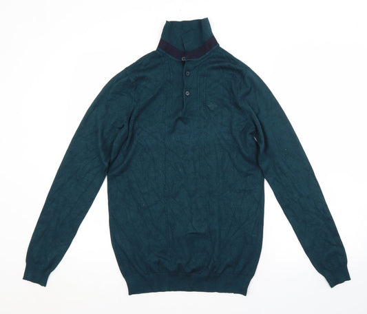 River Island Mens Blue   Pullover Jumper Size XS