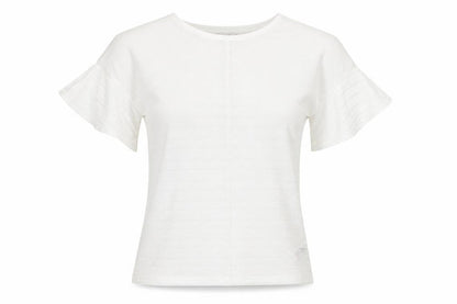 NEXT Womens White Striped  Basic Blouse Size 6