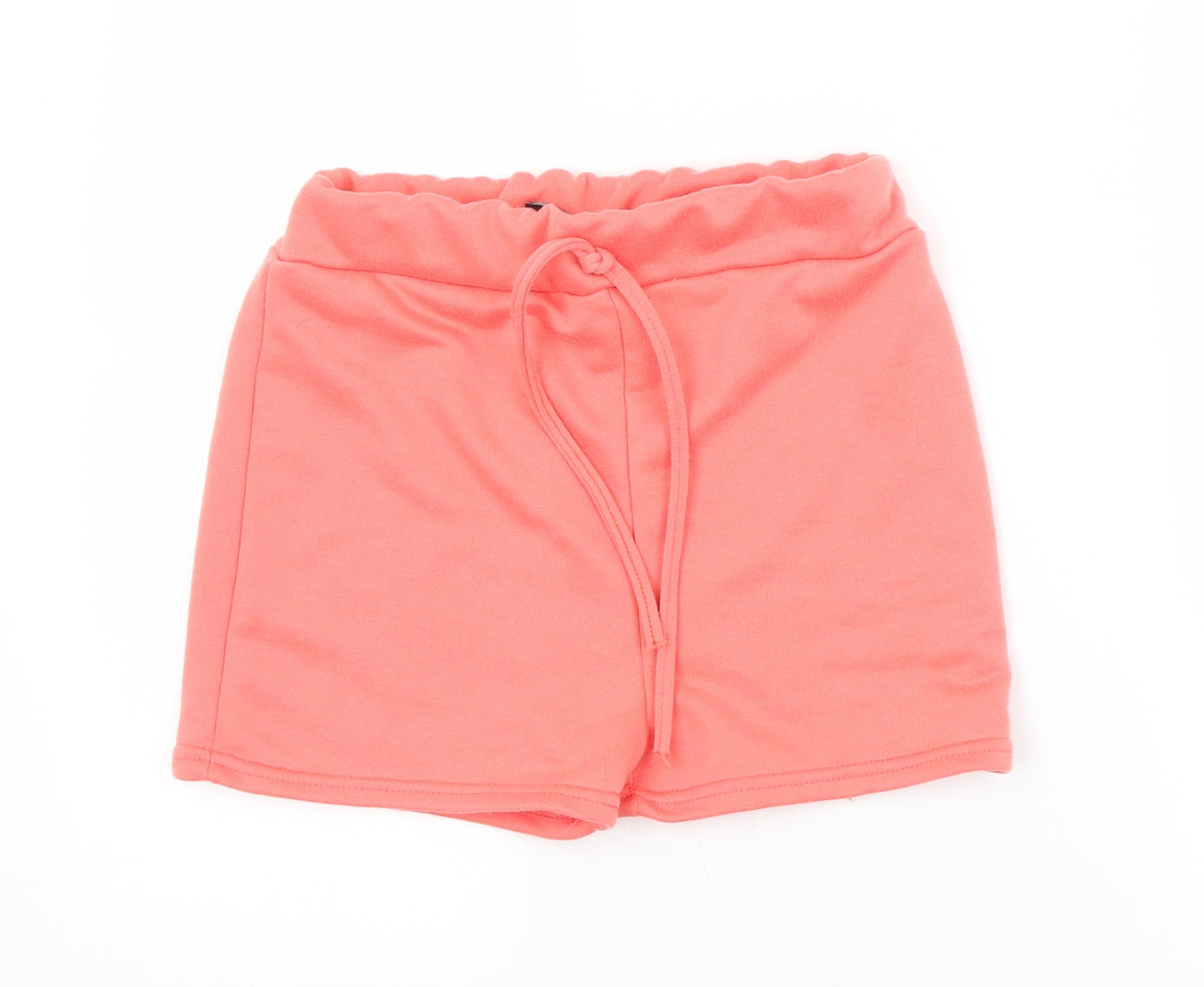 PRETTYLITTLETHING Womens Pink   Sweat Shorts Size 6