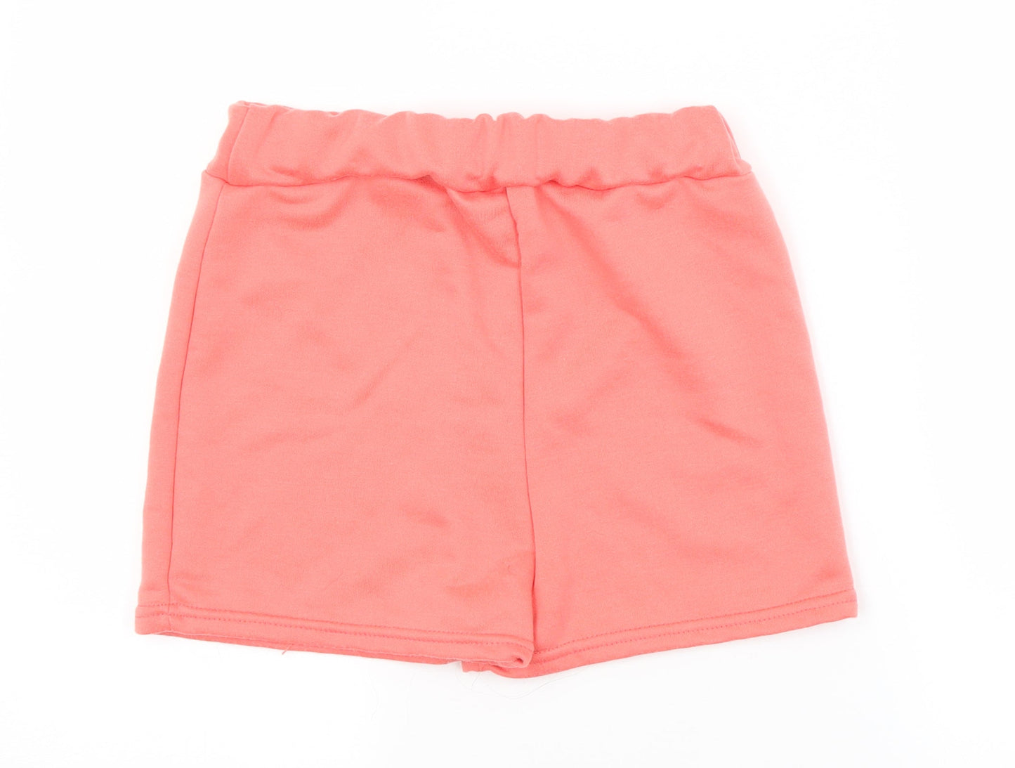 PRETTYLITTLETHING Womens Pink   Sweat Shorts Size 6