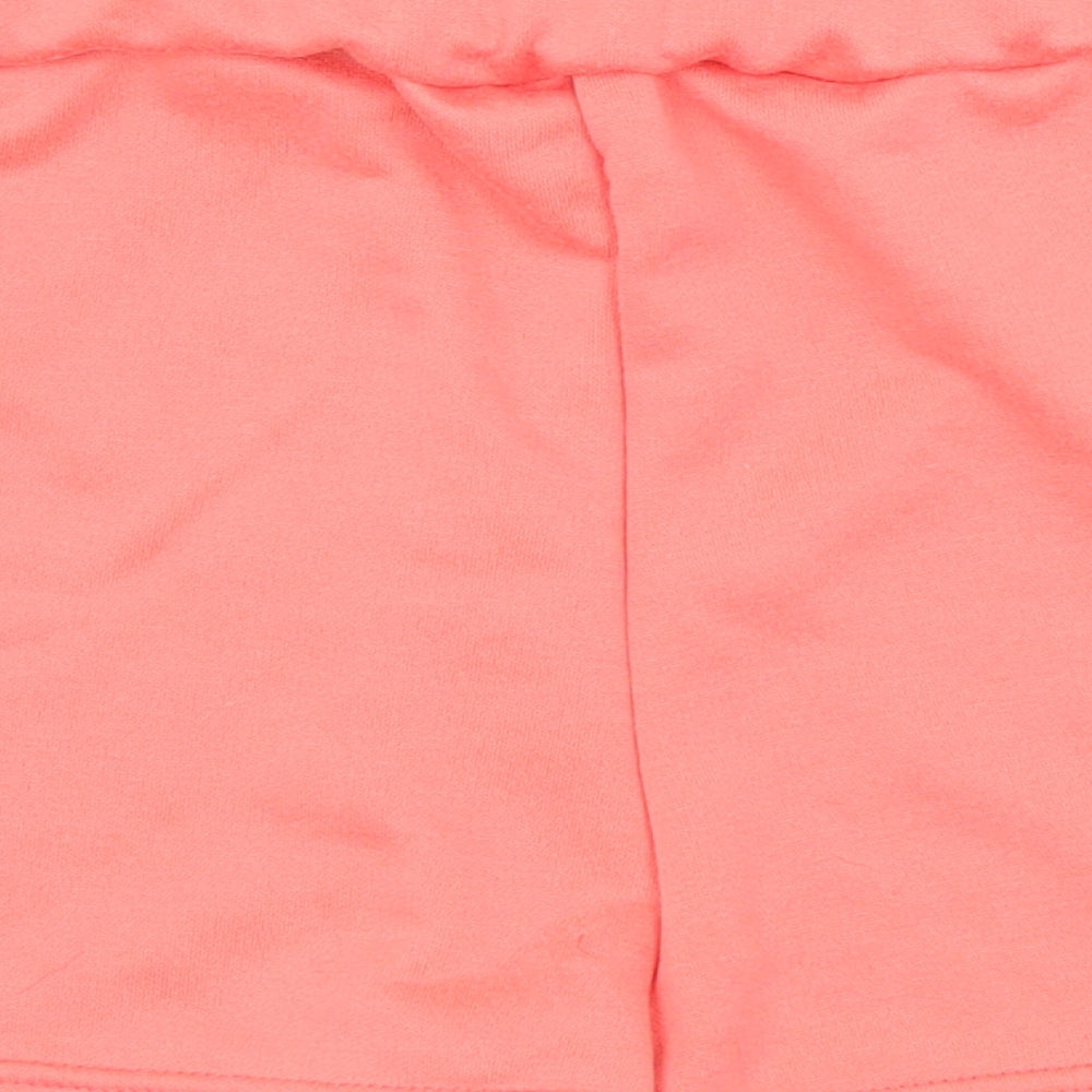 PRETTYLITTLETHING Womens Pink   Sweat Shorts Size 6