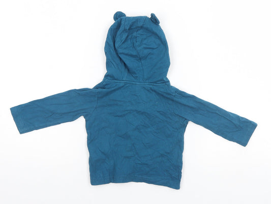 TU  Blue   Pullover Jumper Size 6-9 Months  - Bear