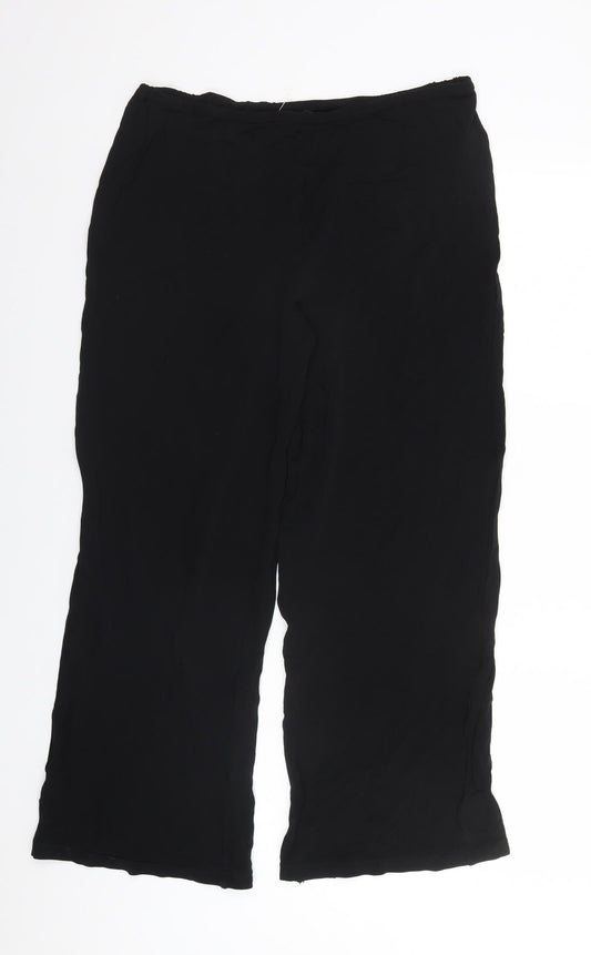 EAST Womens Black   Trousers  Size L L26 in