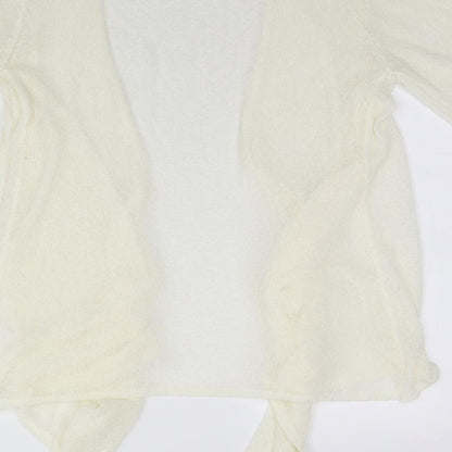 Elisabeth Scott Womens Ivory   Cardigan Jumper Size L