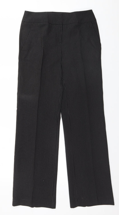 Womens UK Size 10 Papaya Regular Fit Dress Pants Brown Trousers
