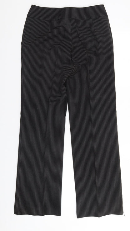 Womens UK Size 10 Papaya Regular Fit Dress Pants Brown Trousers