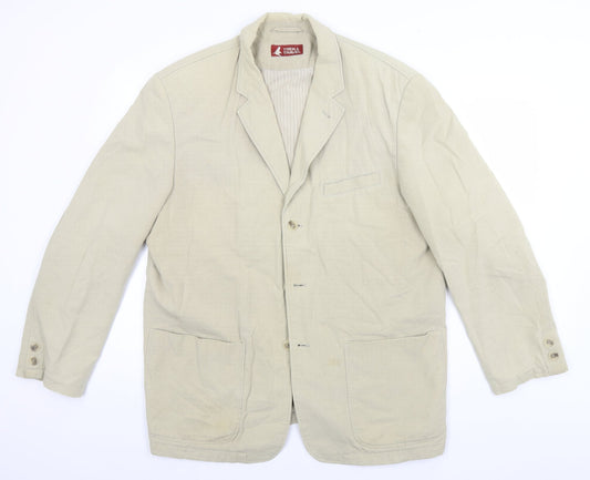 Mens UK Size  Trek & Travel Beige Jacket