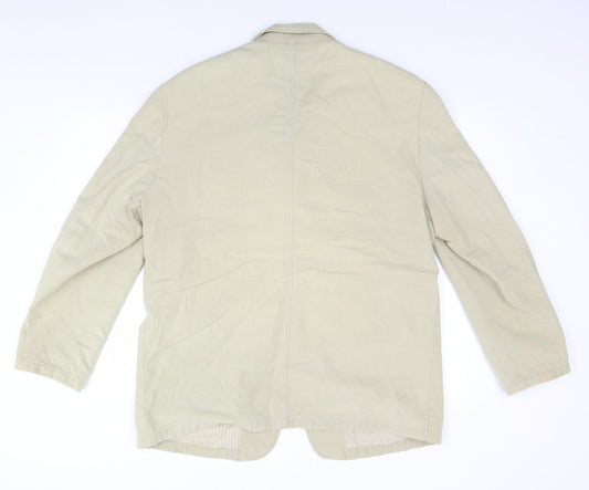 Mens UK Size  Trek & Travel Beige Jacket