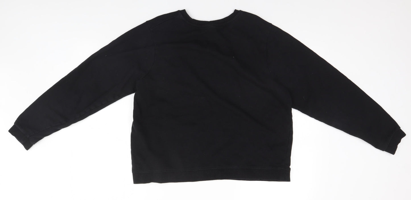 Womens UK Size 16 ASOS Black Pullover Jumper