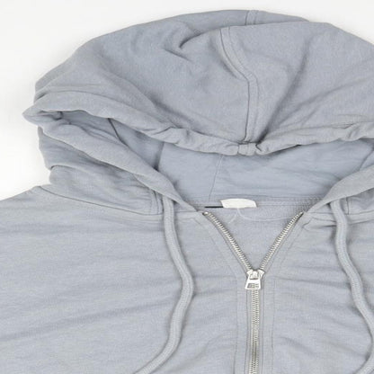 Preworn Womens Grey   Full Zip Hoodie Size L