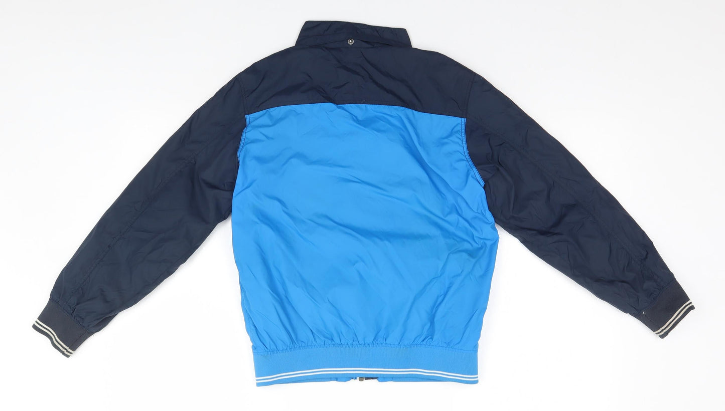 H&M Boys Blue   Full Zip Jumper Size 10-11 Years