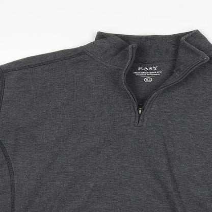 Easy Mens Grey   Pullover Jumper Size XL