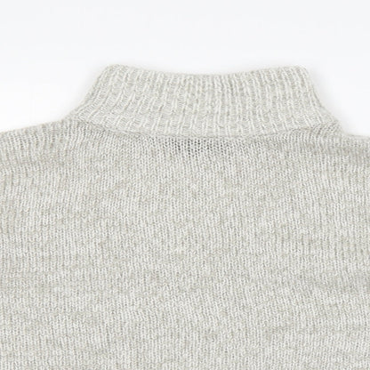 Womens UK Size M New Look Grey Pullover Jumper