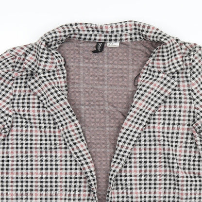Divided Womens Grey Houndstooth  Jacket  Size 4
