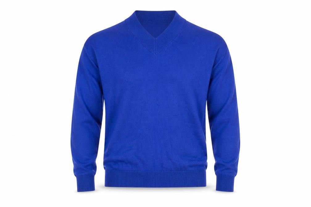 Mens UK Size S Marks and Spencer Blue Pullover Jumper