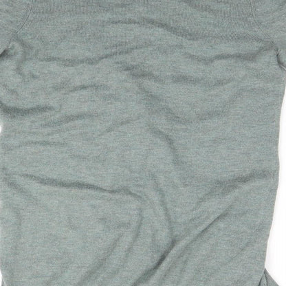 Womens UK Size 8 Topshop Grey Cardigan Jumper