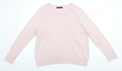 Womens UK Size  Marks and Spencer Pink Pullover Jumper