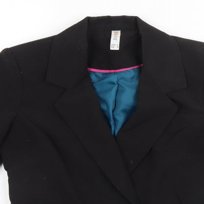 Womens UK Size 8 Denim & Co. Black Jacket