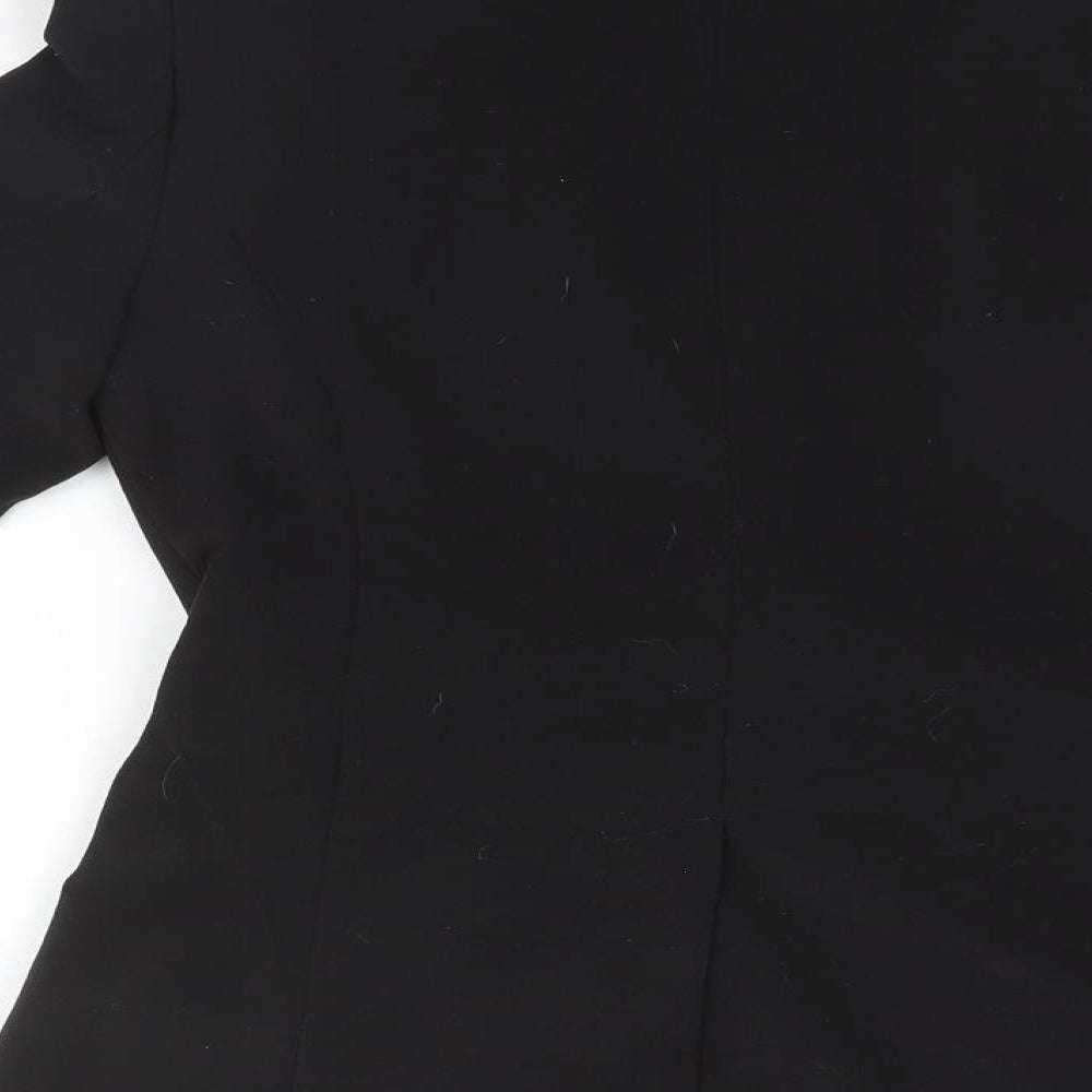 Womens UK Size 8 Denim & Co. Black Jacket