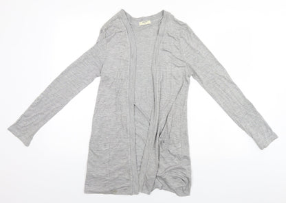 Womens UK Size 12 Papaya Grey Cardigan Jumper