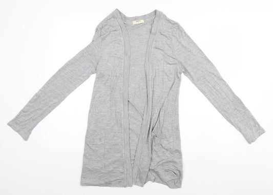 Womens UK Size 12 Papaya Grey Cardigan Jumper