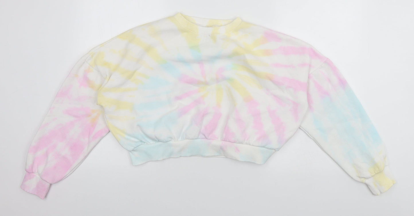 Womens UK Size S PRETTYLITTLETHING Multicoloured Pullover Jumper