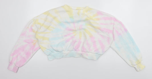 Womens UK Size S PRETTYLITTLETHING Multicoloured Pullover Jumper