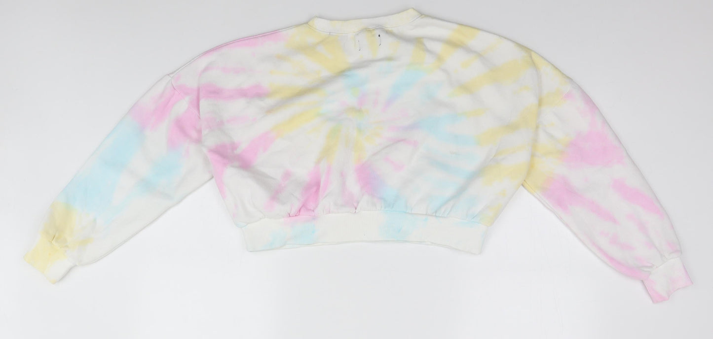 Womens UK Size S PRETTYLITTLETHING Multicoloured Pullover Jumper