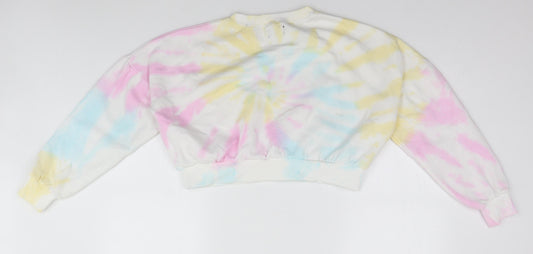 Womens UK Size S PRETTYLITTLETHING Multicoloured Pullover Jumper