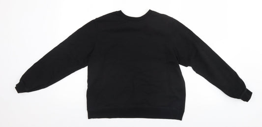 Womens UK Size 10 ASOS Black Pullover Jumper