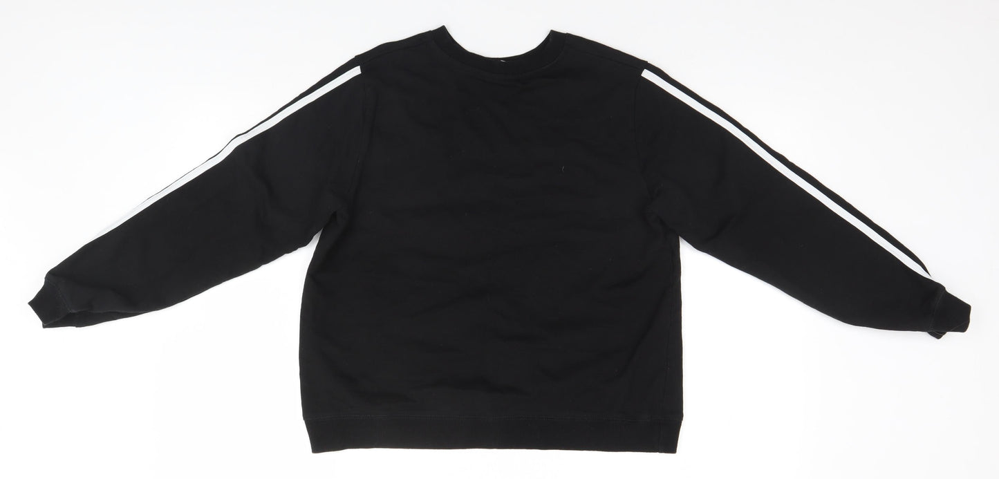 Womens UK Size 10 ASOS Black Pullover Jumper