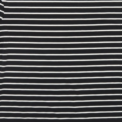 Autograph Womens Black Striped  Basic T-Shirt