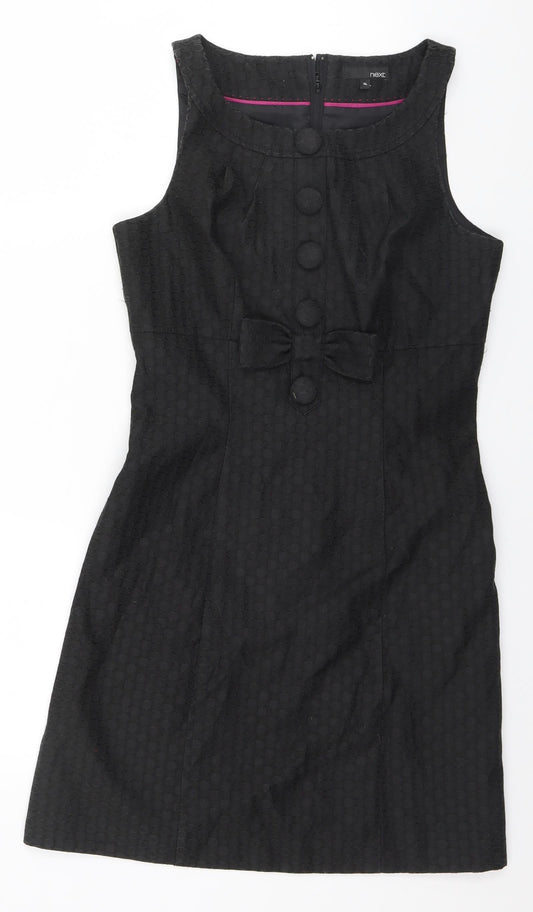 NEXT Womens Brown Geometric  A-Line  Size 10