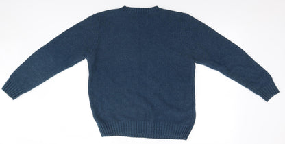 Cedar Wood State Mens Blue   Pullover Jumper Size M