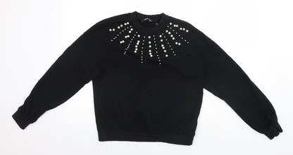 SheIn Womens Black   Pullover Jumper Size M