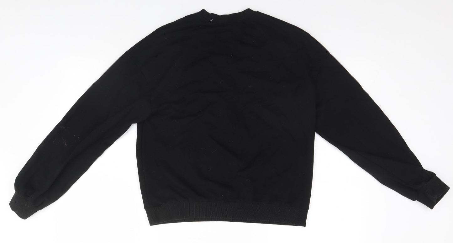 SheIn Womens Black   Pullover Jumper Size M