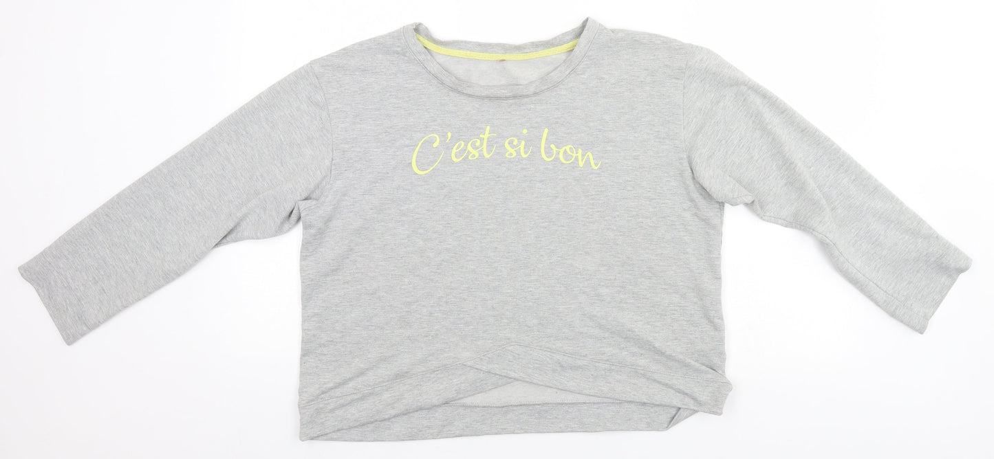 George Womens Grey   Pullover Jumper Size 12