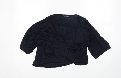 Womens UK Size 14 M&S Blue Cardigan Jumper