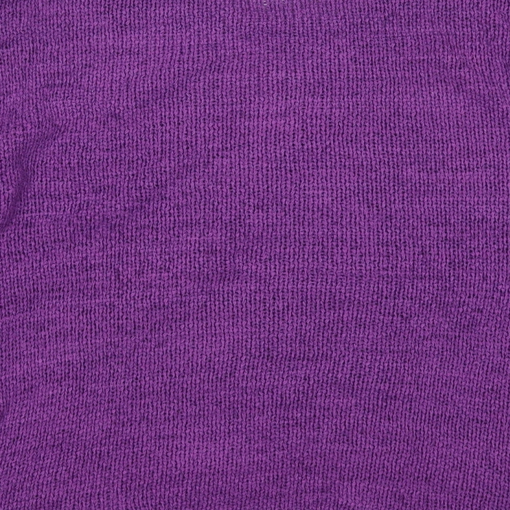 Womens UK Size M Inspire Collection Purple Pullover Jumper
