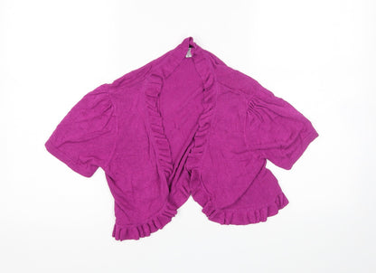 Womens UK Size XL Klass Purple Cardigan Jumper