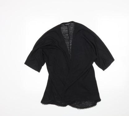 Womens UK Size M Dorothy Perkins Black Cardigan Jumper