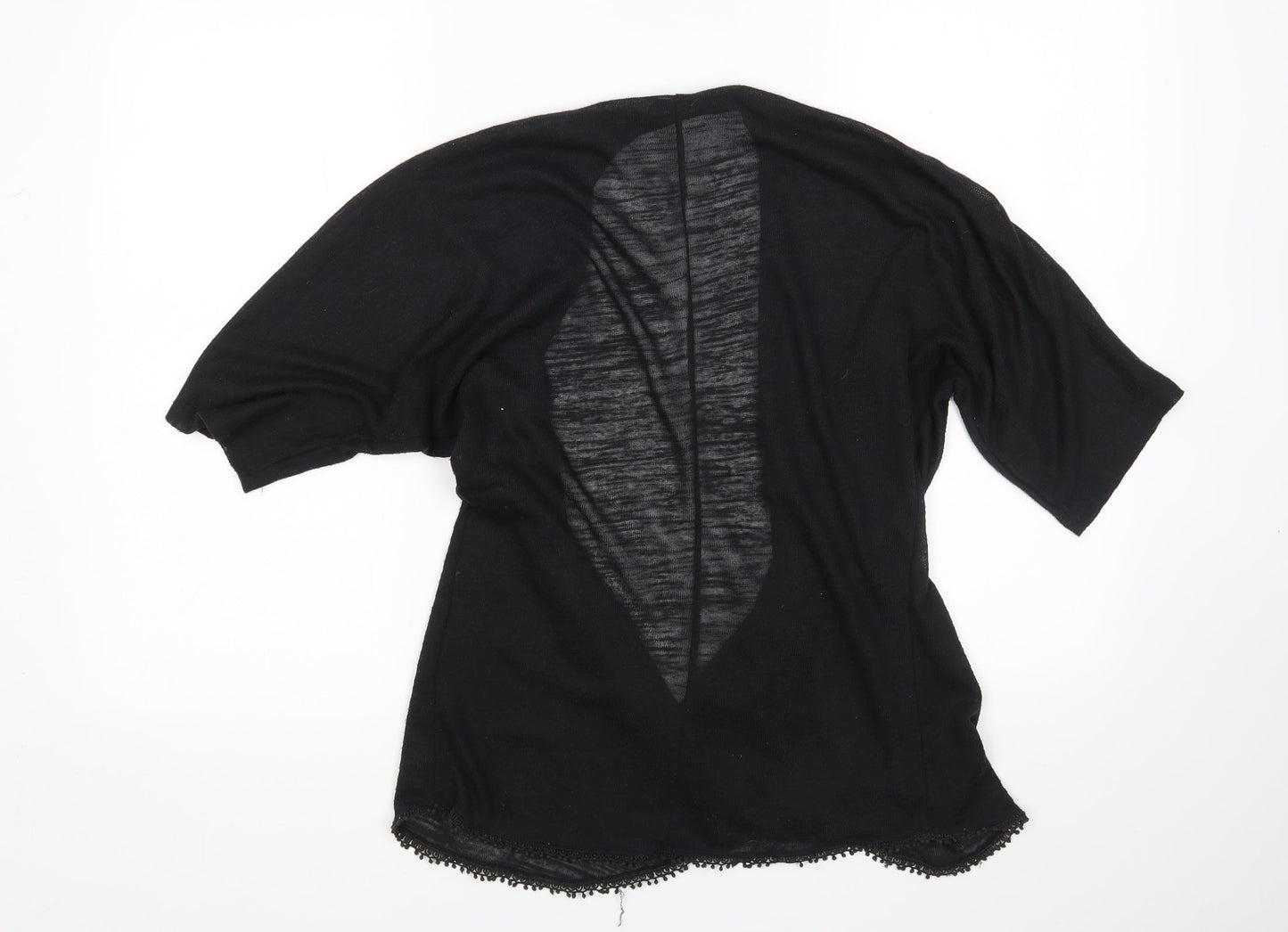 Womens UK Size M Dorothy Perkins Black Cardigan Jumper