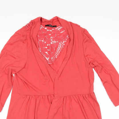George Womens Pink   Cardigan Jumper Size 14