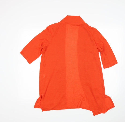 George Womens Orange   Cape Jumper Size 14