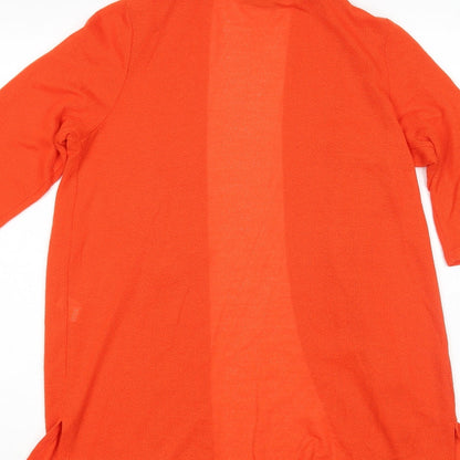 George Womens Orange   Cape Jumper Size 14