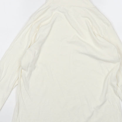 Womens UK Size 18 Evie White Basic T-Shirt