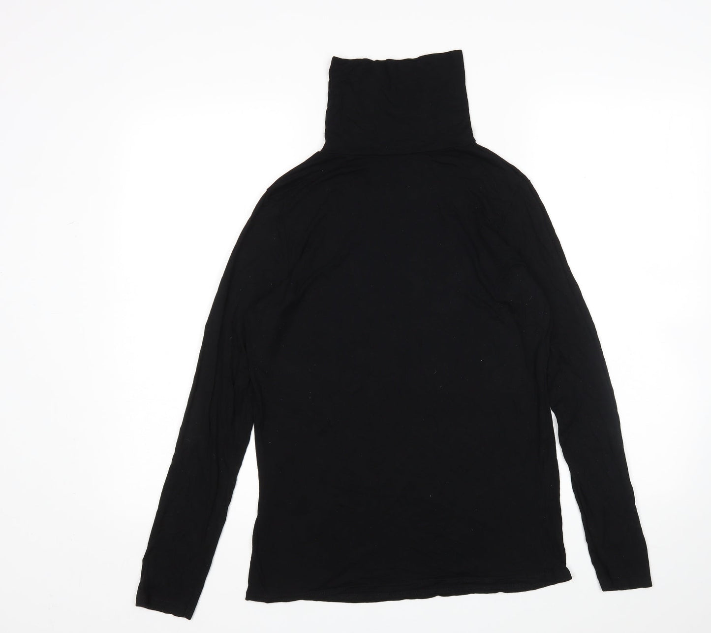 Womens UK Size 16 New Look Black Basic T-Shirt