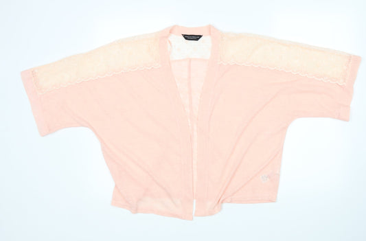 Womens UK Size 14 Dorothy Perkins Pink Cardigan Jumper