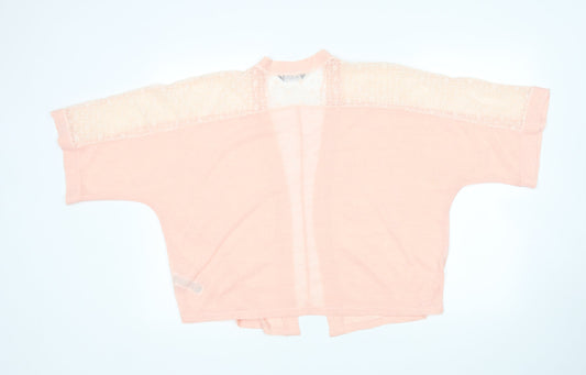 Womens UK Size 14 Dorothy Perkins Pink Cardigan Jumper